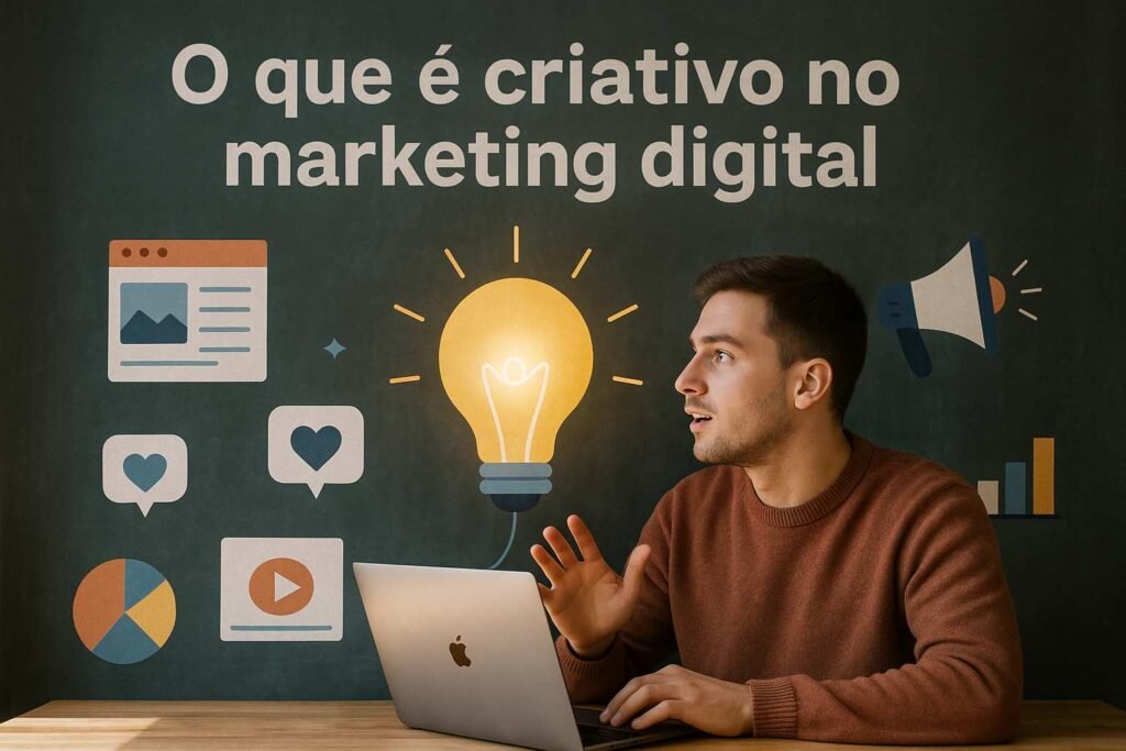 O que é criativo no marketing digital